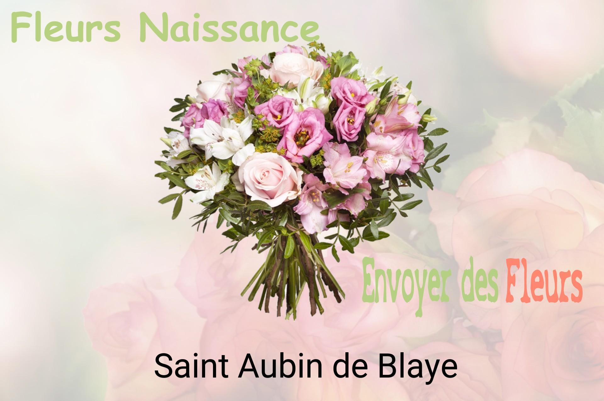 Bouquet de fleurs de naissance livré à Saint-Aubin-de-Blaye
